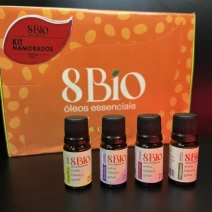 Kit dia dos namorados - óleos essenciais - 8bio