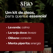 KIT MÊS DAS MÃES (amor) - Óleos essenciais 