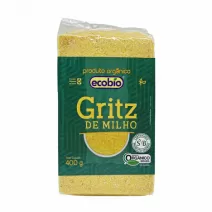 Gritz de Milho Orgânico Alto Vácuo - Caixa com 12