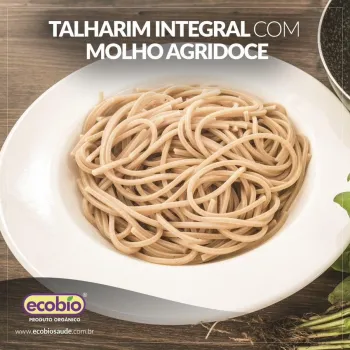 Talharim Integral com Molho Agridoce