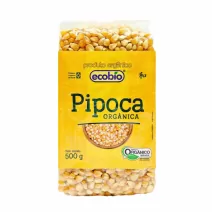 Pipoca Produto Orgânico Alto Vácuo