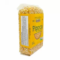 Pipoca Produto Orgânico Alto Vácuo