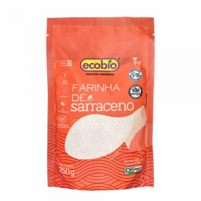 Farinha de Trigo Sarraceno Produto Orgânico - Caixa com 16 unidades