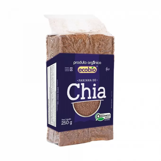 Farinha de Chia Produto Orgânico - Alto Vácuo