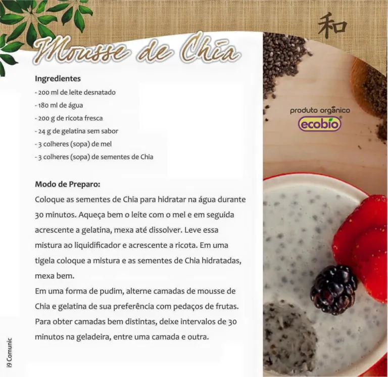 Mousse de Chia