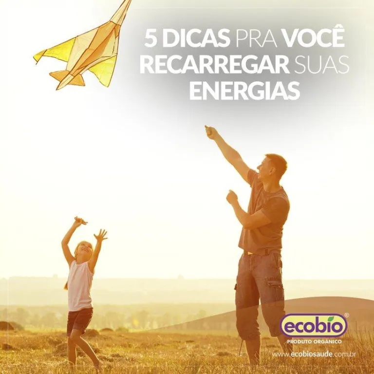 5 DICAS PRA VOCÊ RECARREGAR SUAS ENERGIAS