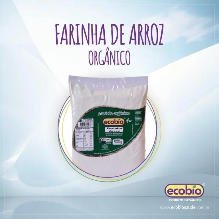 Farinha de Arroz Orgânico