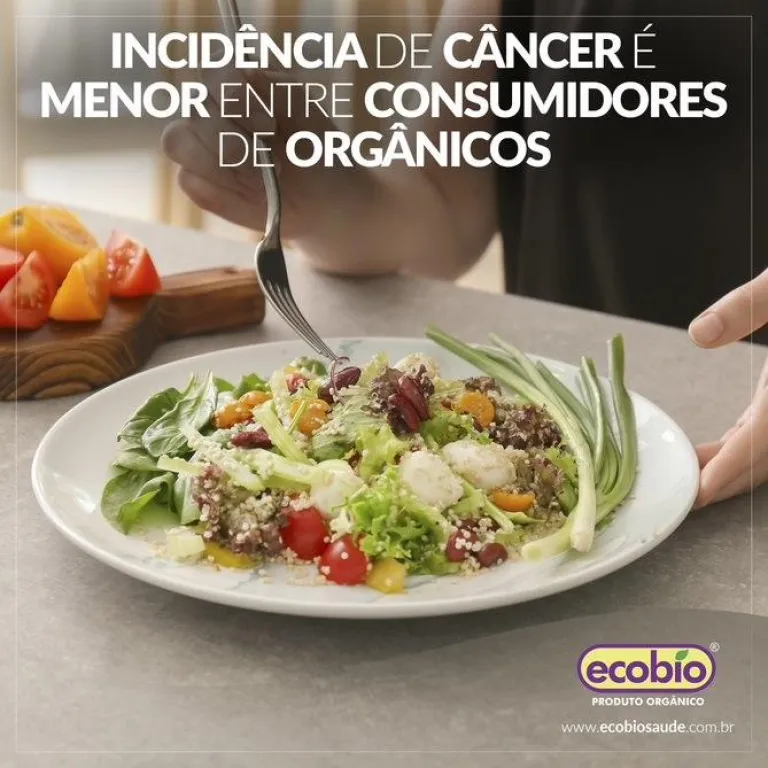 Estudo mostra relação entre alimentos orgânicos e a redução do câncer