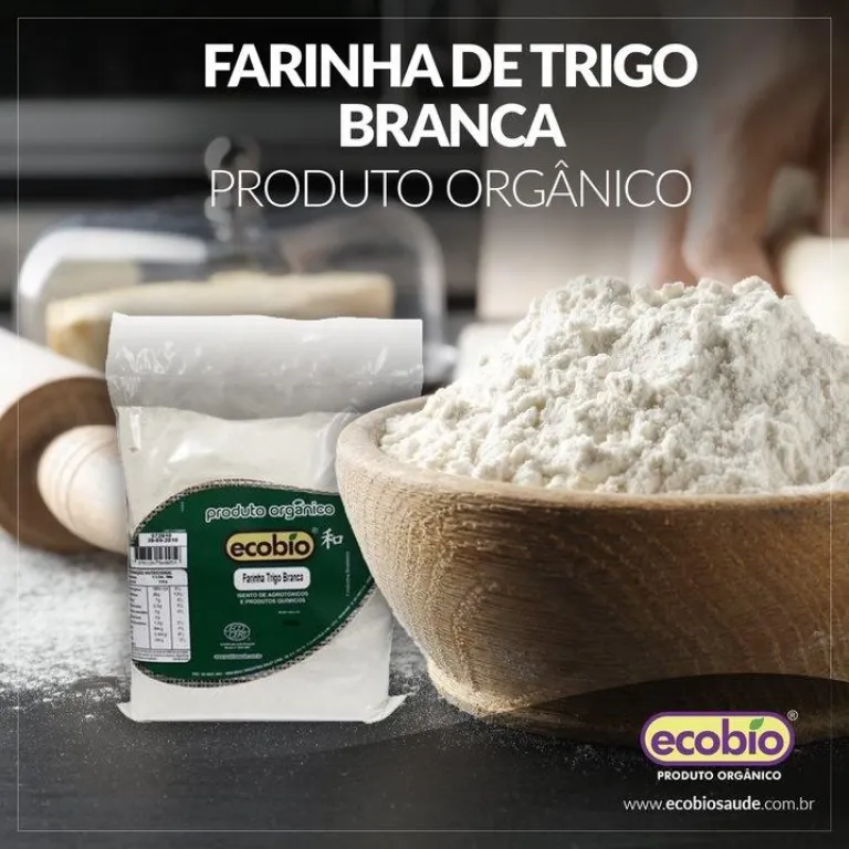 Farinha de Trigo Integral Produto Orgânico