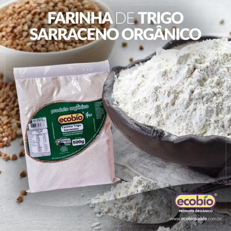 Farinha de Trigo Sarraceno Orgânico