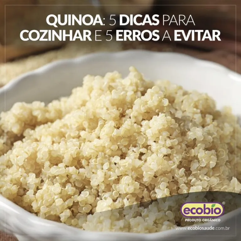 QUINOA: 5 DICAS PARA COZINHAR E 5 ERROS A EVITAR