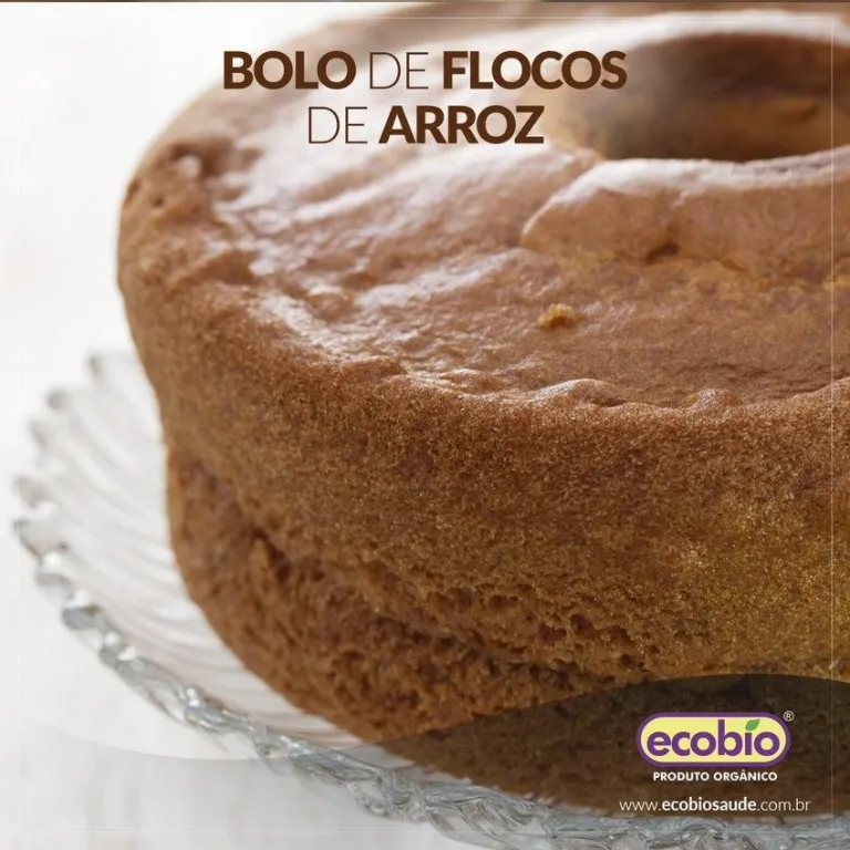 Bolo de Flocos de Arroz