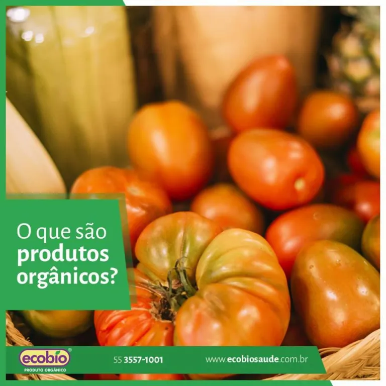 O que são produtos orgânicos?