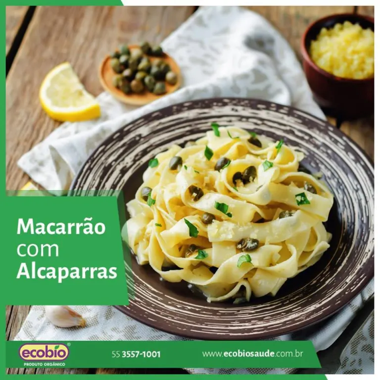 Macarrão com Alcaparras