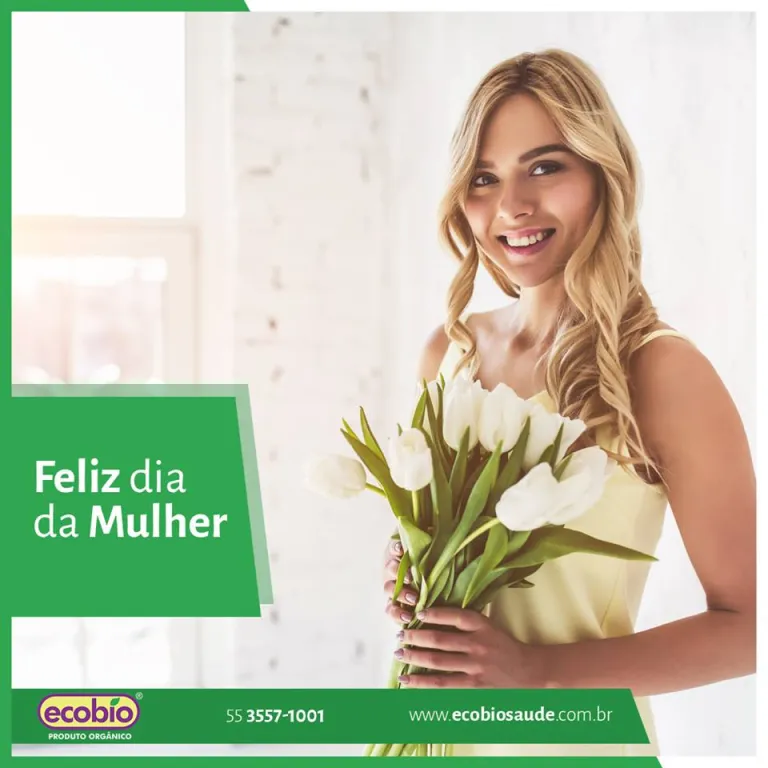 Feliz Dia da Mulher!