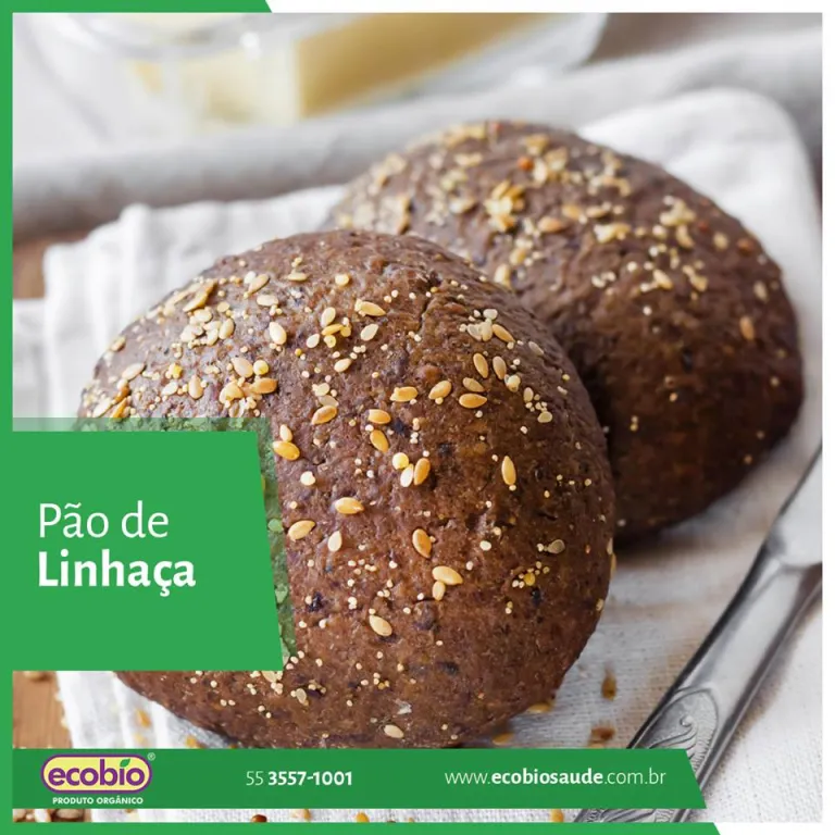 Pão de Linhaça