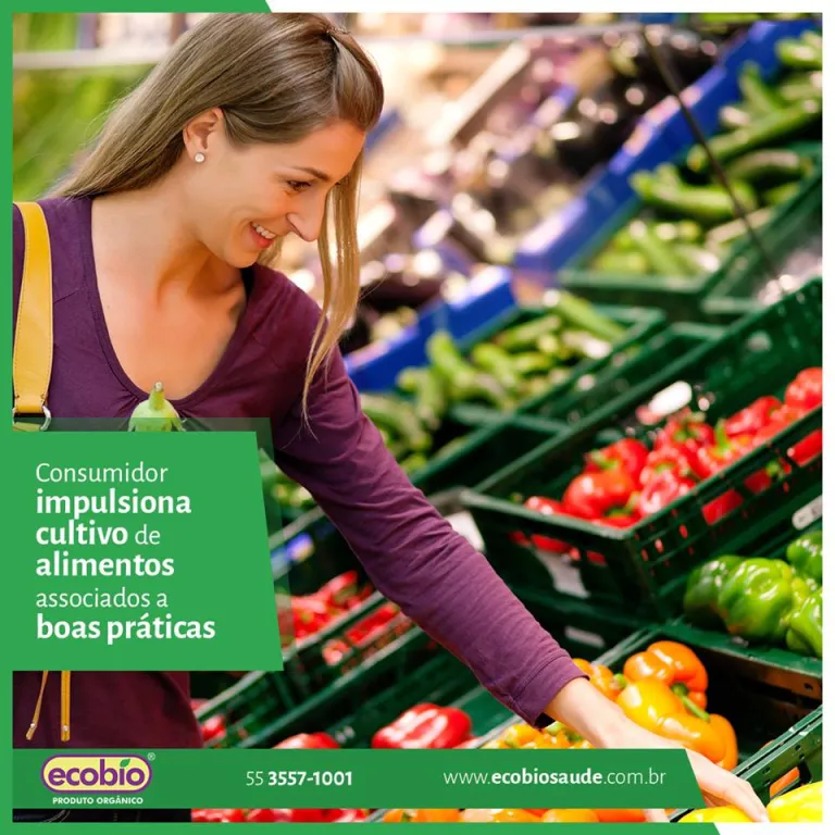 Consumidor impulsiona cultivo de alimentos associados a boas práticas