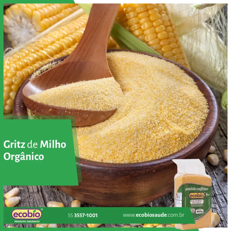 Gritz de Milho Orgânico