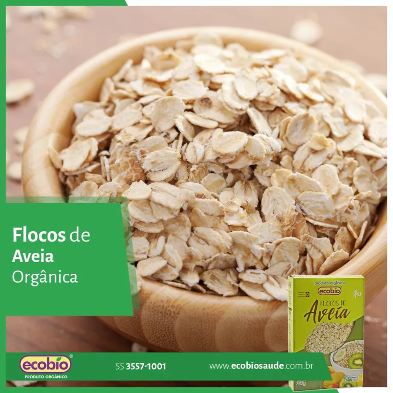 Flocos de Aveia Orgânica