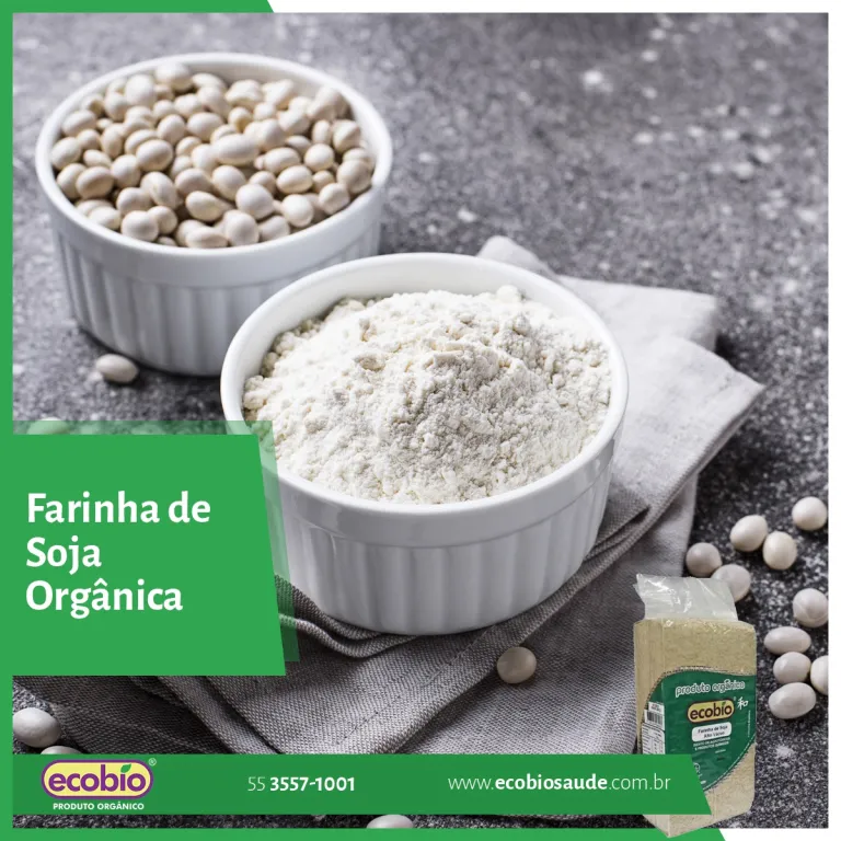 Farinha de Soja Orgânica