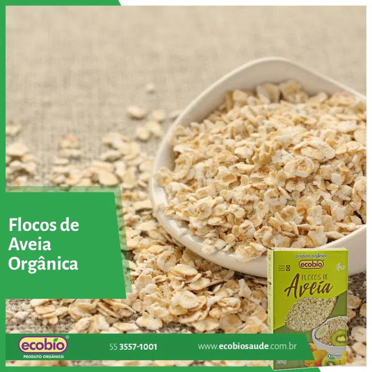 Flocos de Aveia Orgânica