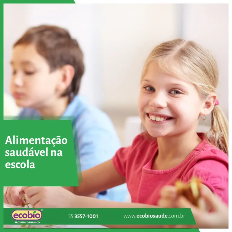 Alimentação saudável na escola