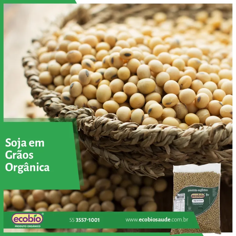 Soja em Grãos Orgânica