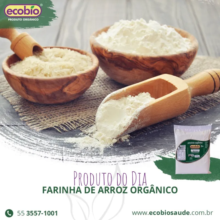 Farinha de Arroz Orgânico