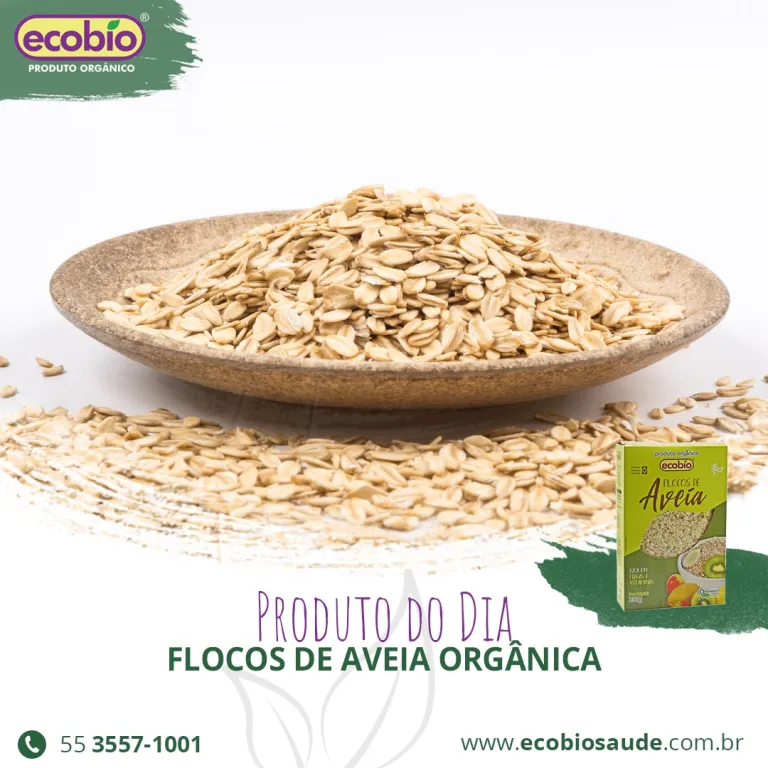 Flocos de Aveia Orgânica