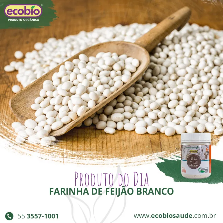 Farinha de Feijão Branco Orgânico