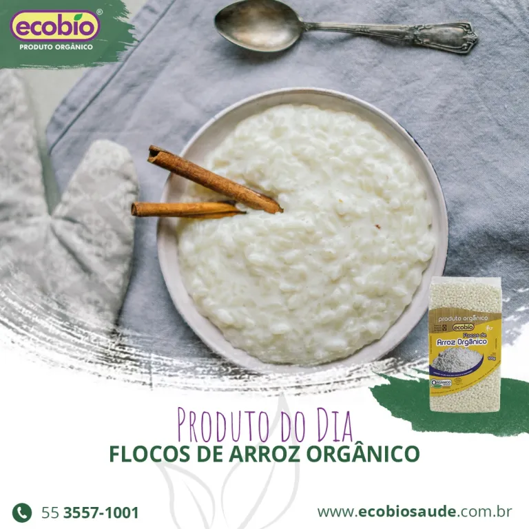 Flocos de Arroz Orgânico