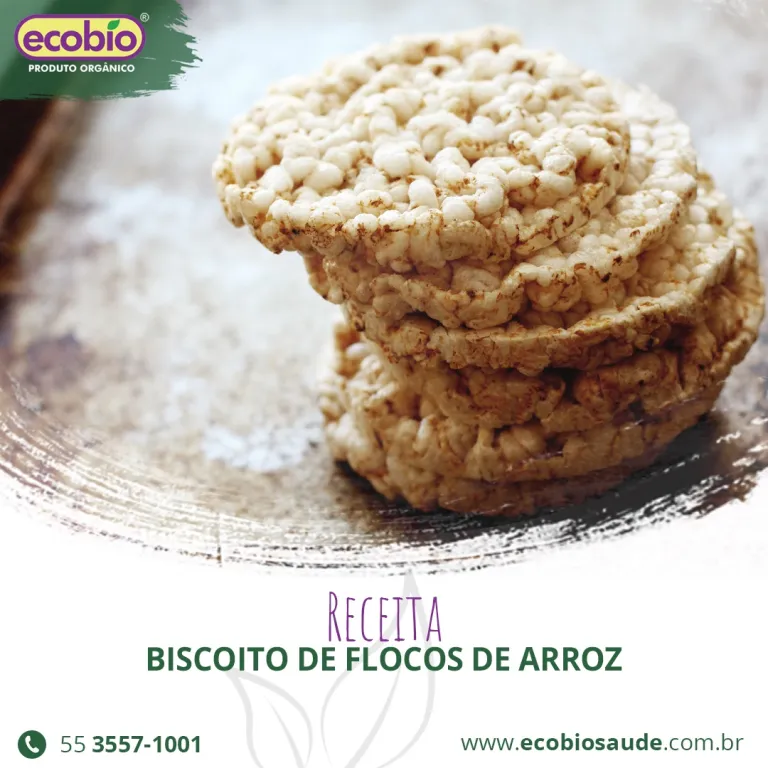 Biscoito de Flocos de Arroz