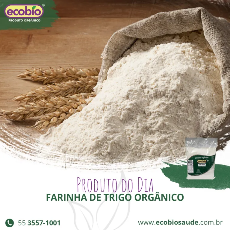 Farinha de Trigo Orgânico
