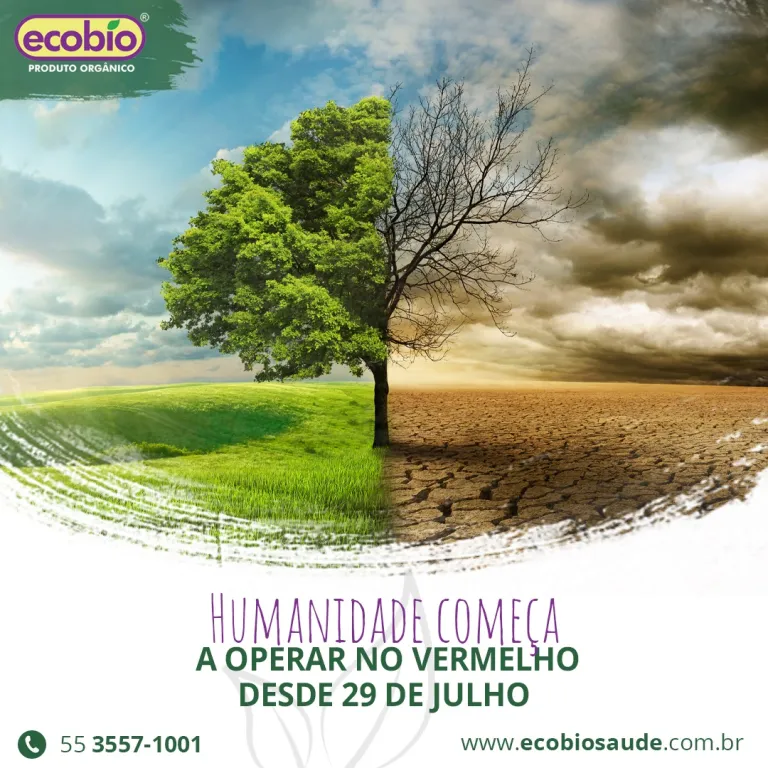 Humanidade começa a operar no vermelho desde 29 de julho