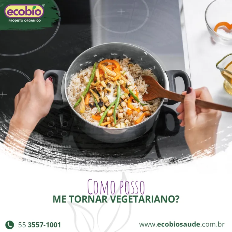 Como posso me tornar vegetariano?