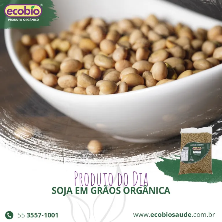Soja em Grãos Orgânica