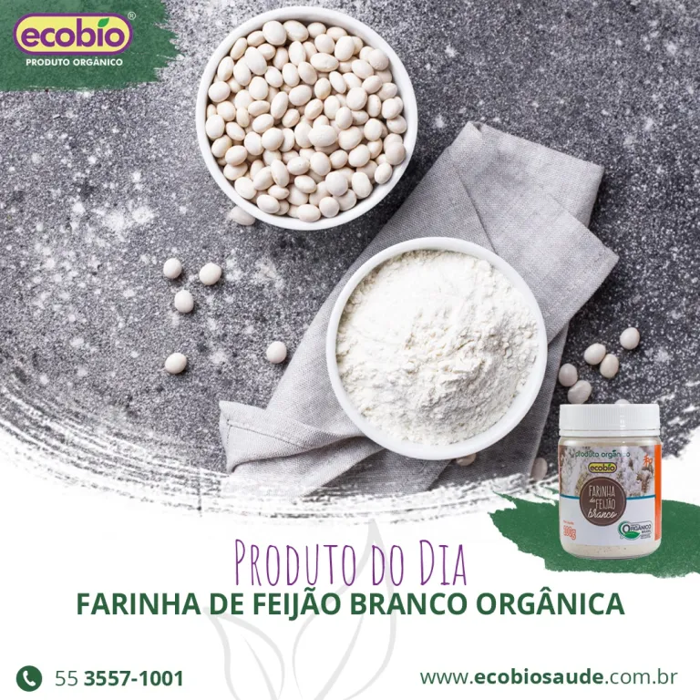 Farinha de Feijão Branco Orgânica