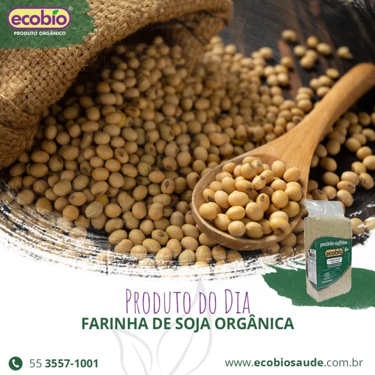 Farinha de Soja Orgânica
