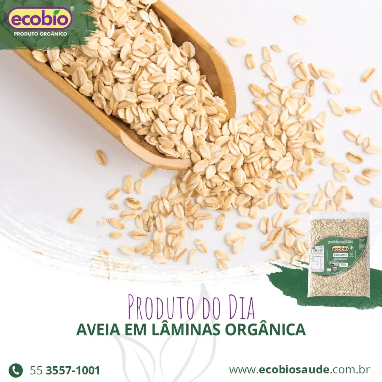 Aveia em Lâminas Orgânica