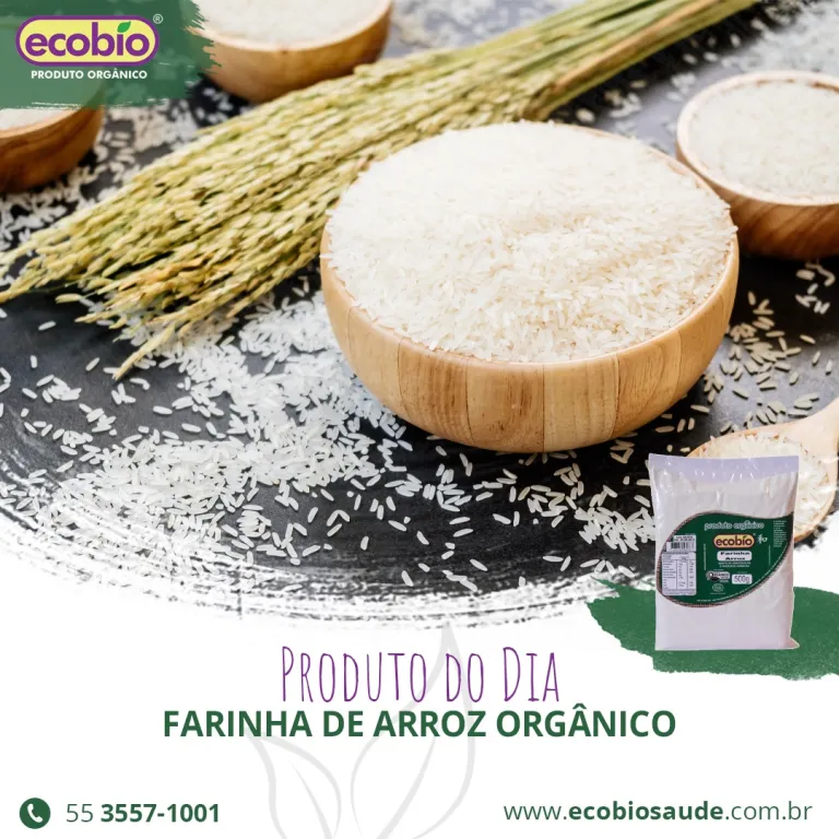 Farinha de Arroz Orgânico