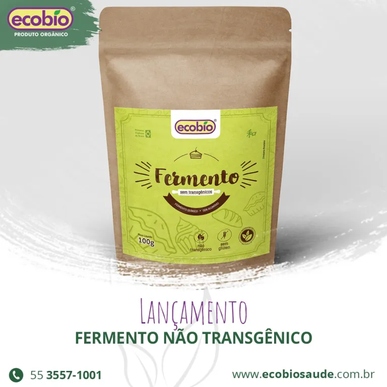 Lançamento: Fermento não transgênico!