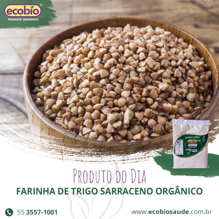 Farinha de Trigo Sarraceno Orgânico