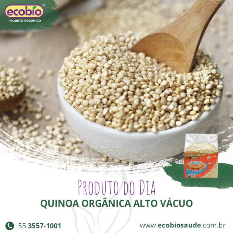 Quinoa Orgânica Alto Vácuo