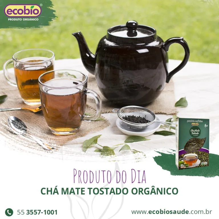 Chá Mate Tostado Orgânico
