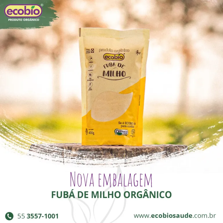 Fubá de Milho Orgânico