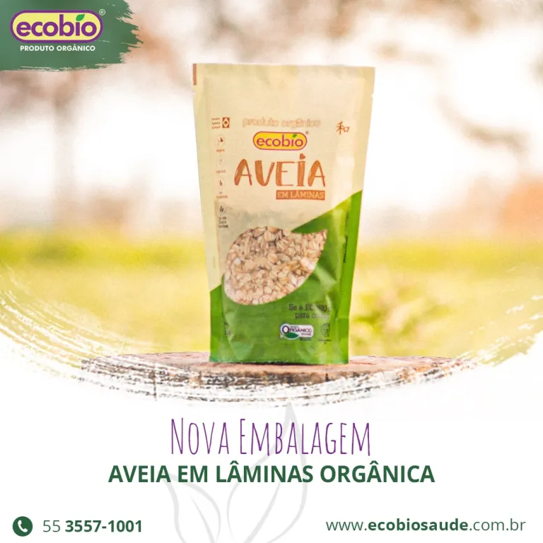 Aveia em Lâminas Orgânica