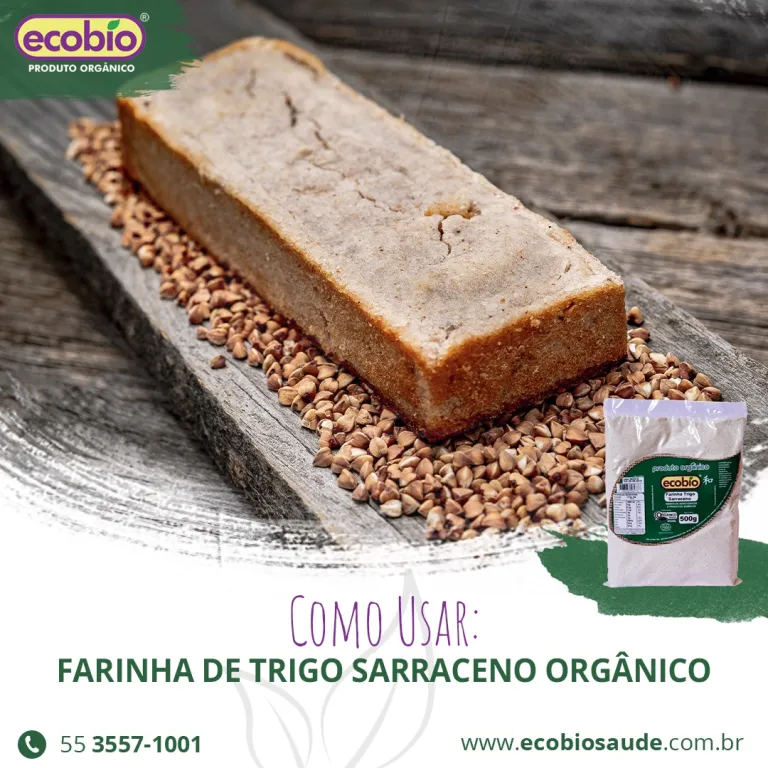 Como usar: Farinha de Trigo Sarraceno Orgânico