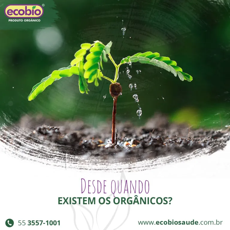 Desde quando existem os orgânicos?