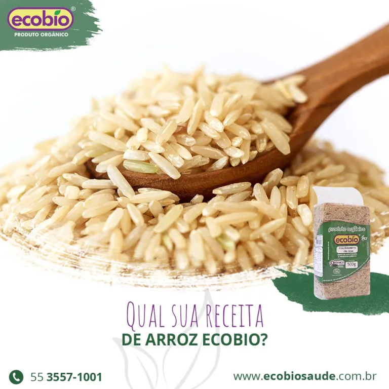 Qual sua receita de Arroz Ecobio?