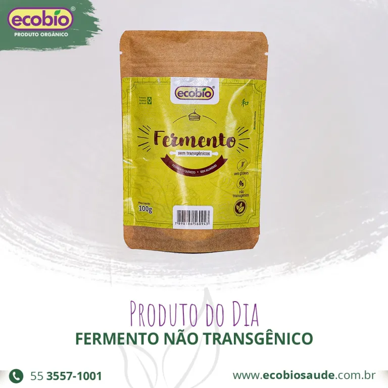 Fermento não transgênico